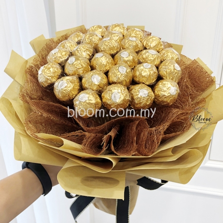 bouquet coklat box